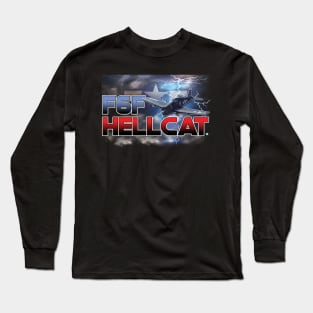 F6F Hellcat Airforce Pilot Gift Long Sleeve T-Shirt